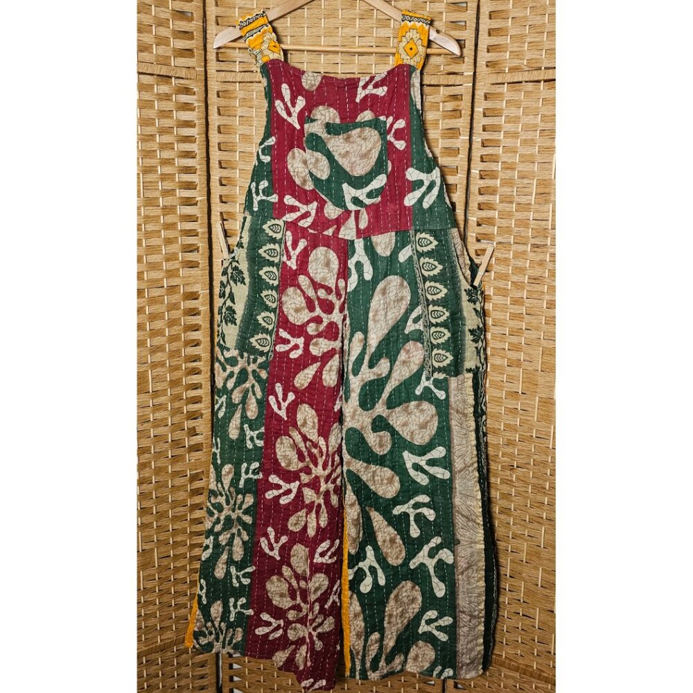 Karma Nepal Craft Kantha Overalls Free Size